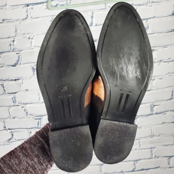 Miista Marta Black and Rose Gold Loafers - Picture 7 of 8